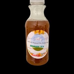 All Natural No Sugar Added Delicious Organic Soursop Ginger, Mint, Cinnamon, and Clove Tea Sweetened With Natural Honey
